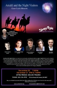 Amahl and the Night Visitors December 2019